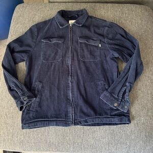 Katin Navy Corduroy Shirt Jacket